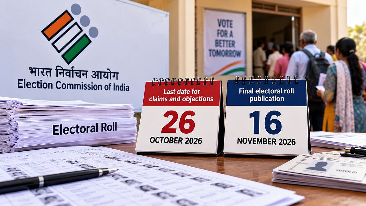 Maharashtra Voter Roll: ECI Extends Claims Deadline To October 26; Final Electoral List On November 16