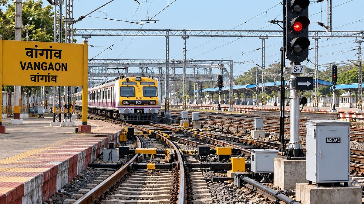 MRVC Commissions Advanced Signalling System At Vangaon, Clears Way For Virar–Dahanu Road Quadrupling