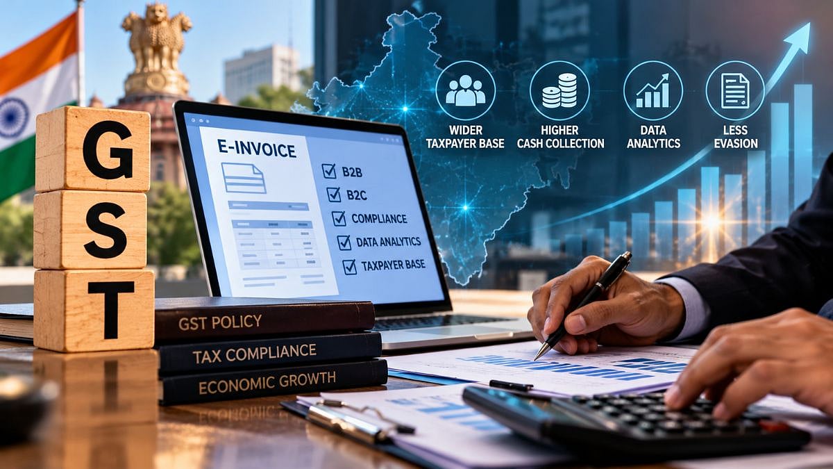 GST Officers Told To Widen Taxpayer Base, Boost Cash Collections; B2C E-Invoicing From April 2027