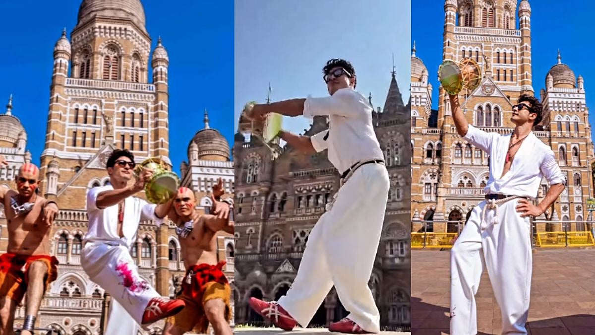Vidyut Jammwal Plays Damru Near Mumbai's CSMT, Calls It A Way To Release Control; Know Its Mental Health Benefits