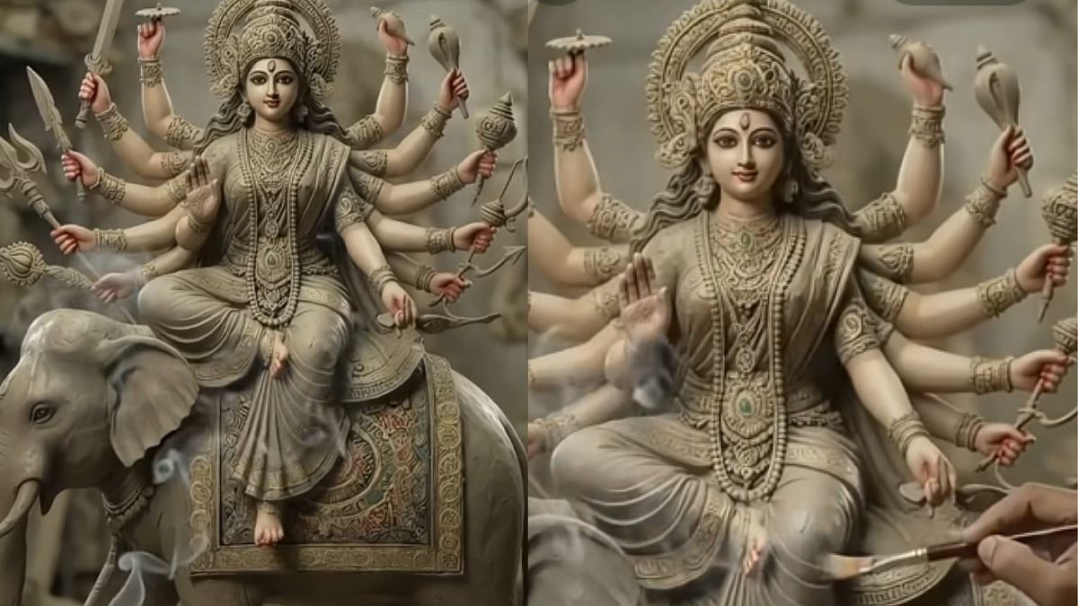 Shardiya Navratri 2026: Goddess Durga Arrives On Elephant; What Does It Symbolise?
