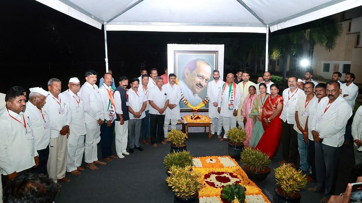 Jay Pawar, Winning Someshwar Sugar Factory Panel Candidates Pay Tribute To Late Ajit Pawar, Dedicate Election Victory To His Memory