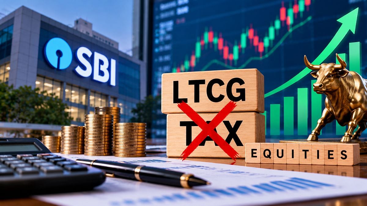 SBI Research Calls For Scrapping LTCG Tax On Equities Amid ₹3.04 Lakh Crore FPI Outflows In 2026