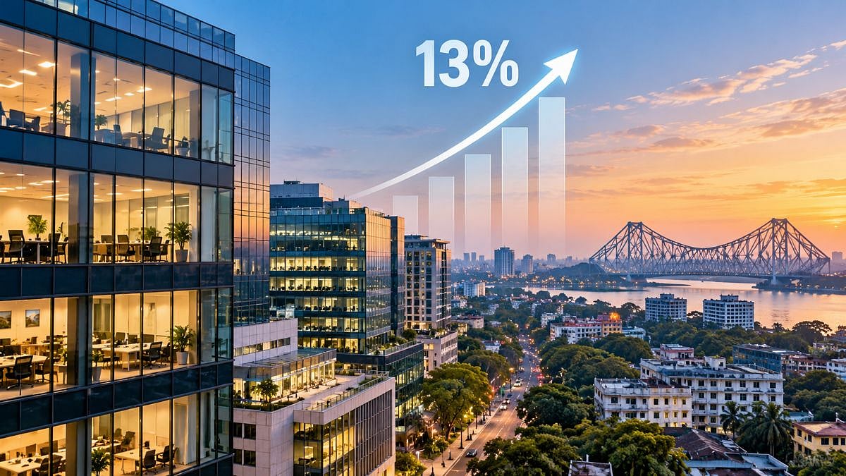 Kolkata Office Rents Rise 13 Per Cent To ₹52 Per Sq Ft, Fastest Among India's Major Markets: Knight Frank