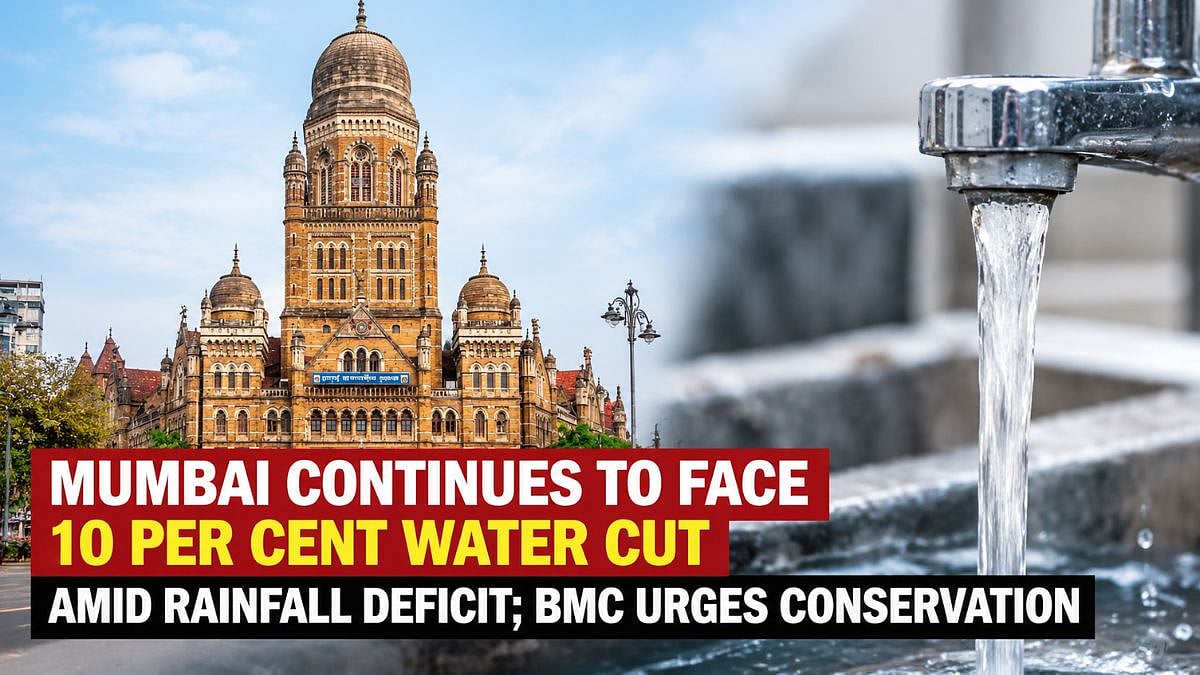 Mumbai Continues To Face 10 Per Cent Water Cut Amid Rainfall Deficit; BMC Urges Conservation