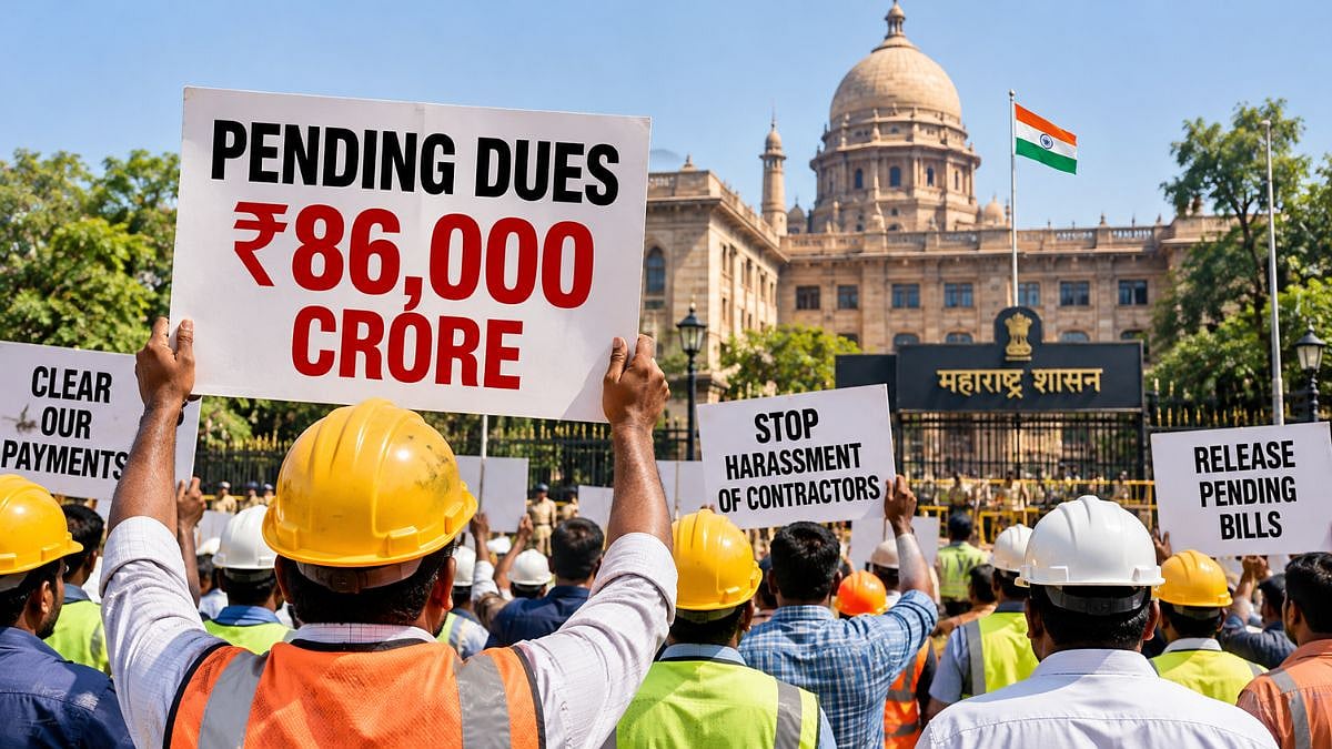 Maharashtra Contractors Threaten Statewide Agitation On October 19 Over ₹86,000 Crore Pending Dues, Alleged Harassment
