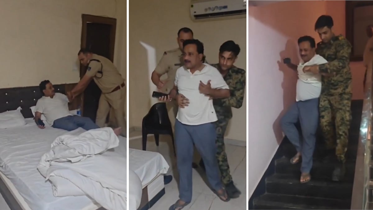MP Congress Leaders From Sheopur, Morena And Bhind Detained On Way To Delhi INDIA Bloc Protest; Jitu Patwari Slams Govt| VIDEO