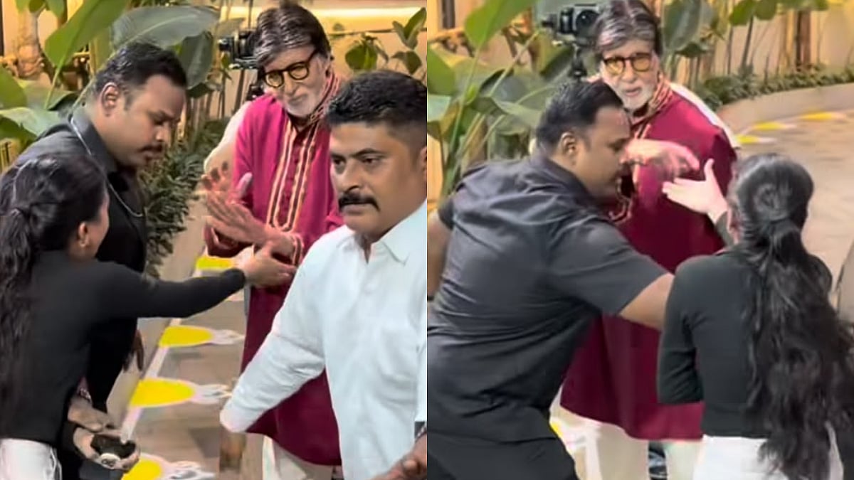 Amitabh Bachchan Refuses To Shake Hands With Female Fan Who Enters His Mumbai Bungalow On Birthday, Asks Security To Intervene—VIDEO
