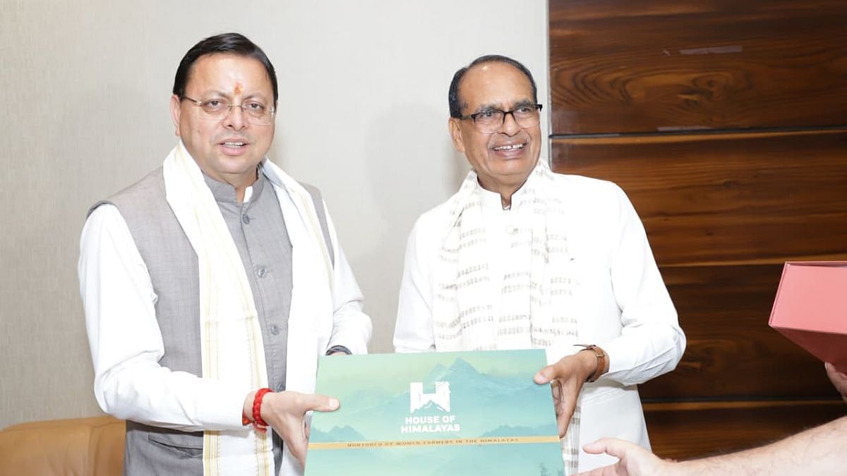 Uttarakhand: CM Pushkar Singh Dhami Meets Union Minister Shivraj Singh Chouhan, Rural Road Connectivity To Get A Major Boost