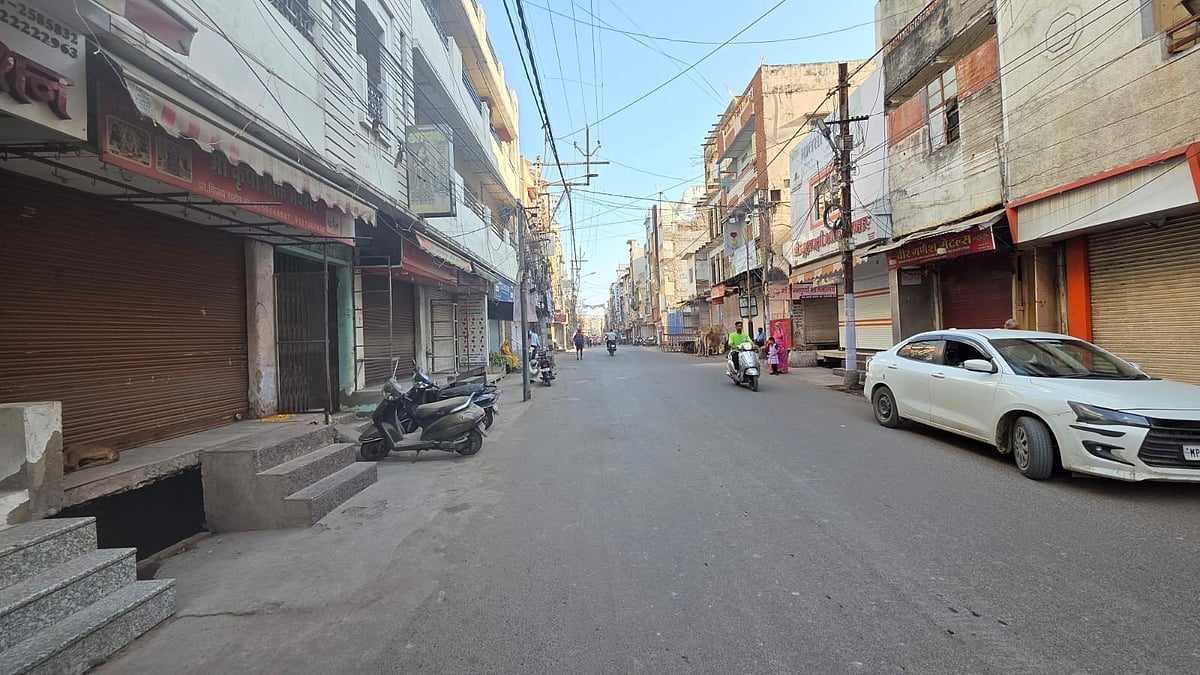 Ujjain's Patni Bazaar Traders Shut Market Over 15-Metre Road Widening Plan, ₹3 Crore Daily Business Affected