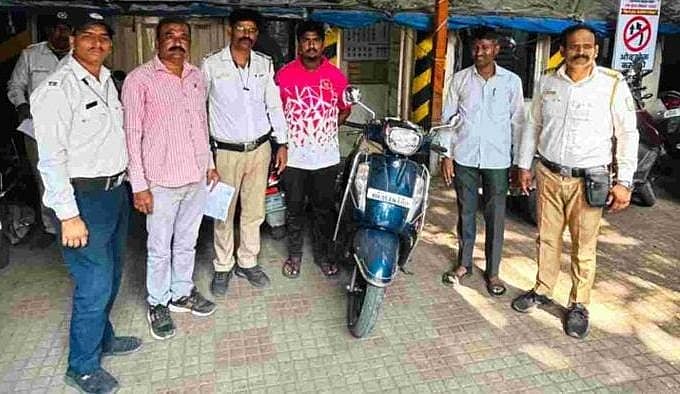 Ulhasnagar: Traffic Police Recover Scooter Stolen In 2024 After E-Challan System Reveals Chassis Number Mismatch