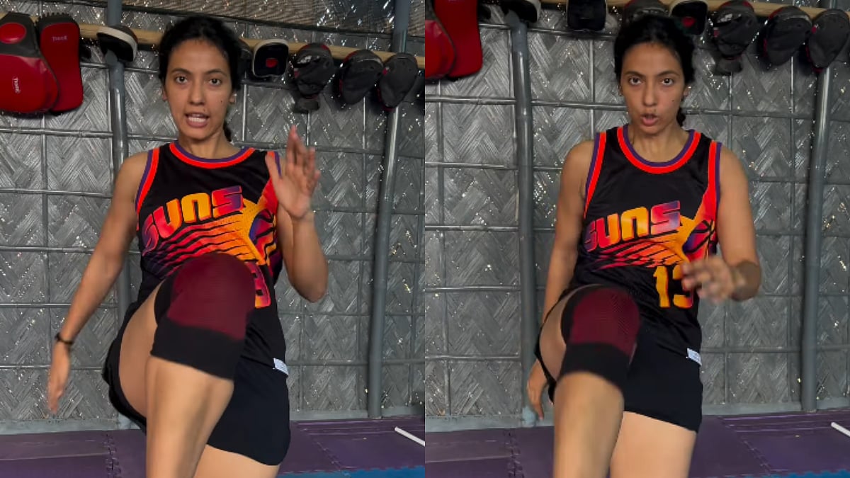 'Darna Nahi': Disha Patani's Sister Khushboo Demonstrates Self-Defence Moves Amid Delhi Protest - Watch 