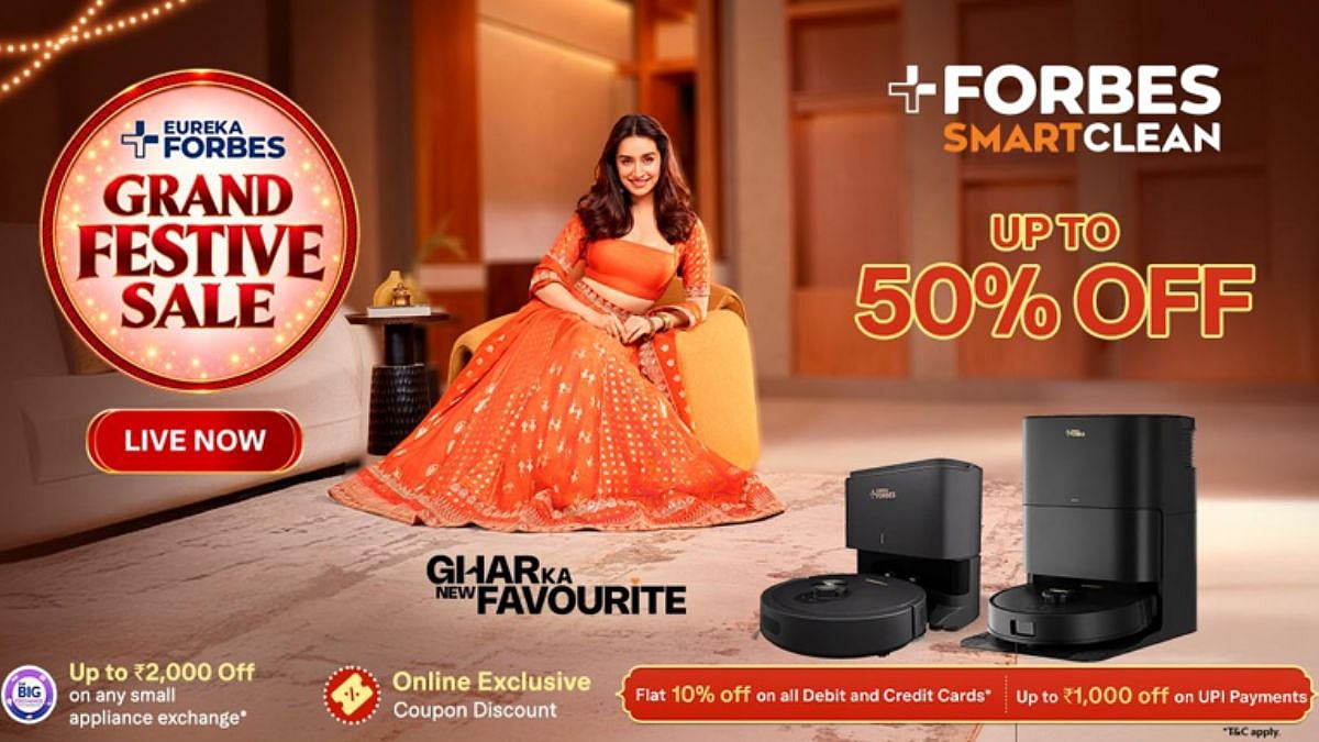 Upgrade To Hands-Free Cleaning With Eureka Forbes Grand Festive Sale: Bring Home A Robotic Vacuum Cleaner Today At 50% Off