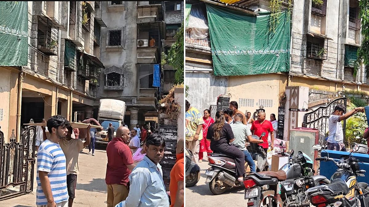 Ulhasnagar: Two Floor Slabs Collapse At Five-Storey Shivganga Park Building, Residents Evacuated; No Injuries