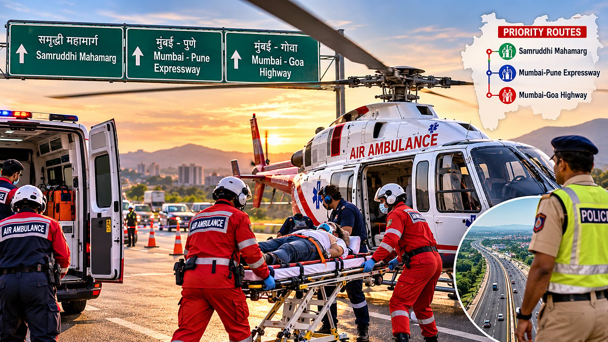 Maharashtra To Launch Air Ambulance Service On Samruddhi Mahamarg, Mumbai-Pune Expressway From 2027