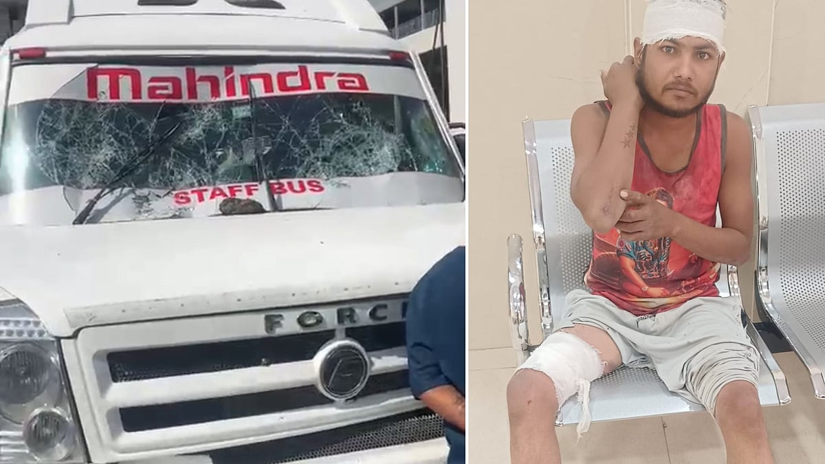 Indore Horror On MR-10 As Stolen Tempo Traveller Hits Bikes, Overturns Loading Auto Before Crashing Into Pole