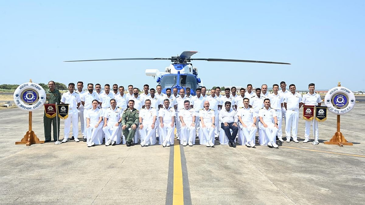 Indian Coast Guard Enhances Aerial Presence In The Western Region With 831 Sqn At Ratnagiri Receives...