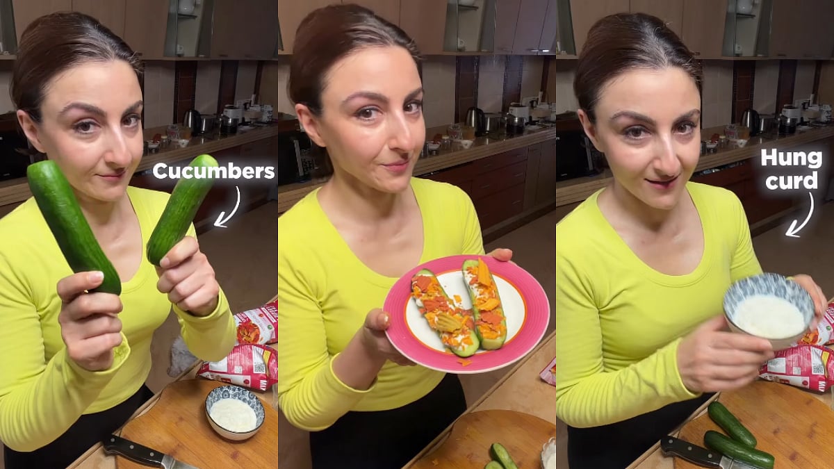 Soha Ali Khan Shares Hydrating Cucumber Snack Recipe To Beat Mumbai October Heat – Watch 