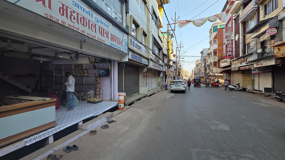 MP's Ujjain Patni Bazaar Reopens After Traders' Protest, Road Widening Suspended Until Diwali