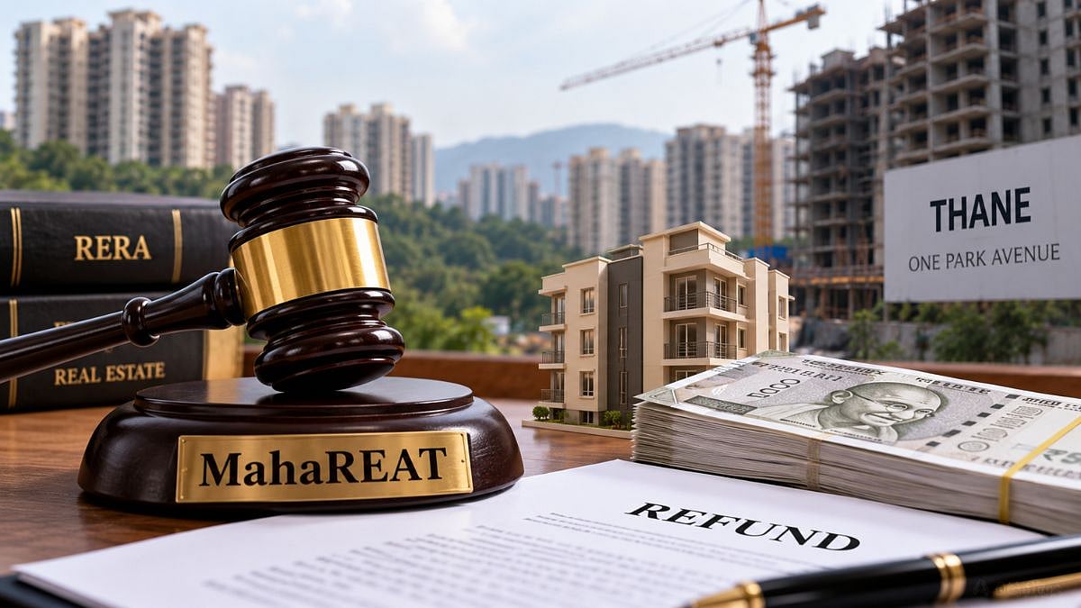 MahaREAT Orders Purva Oak To Refund ₹1.85 Crore To Thane Homebuyer Over Delayed Possession