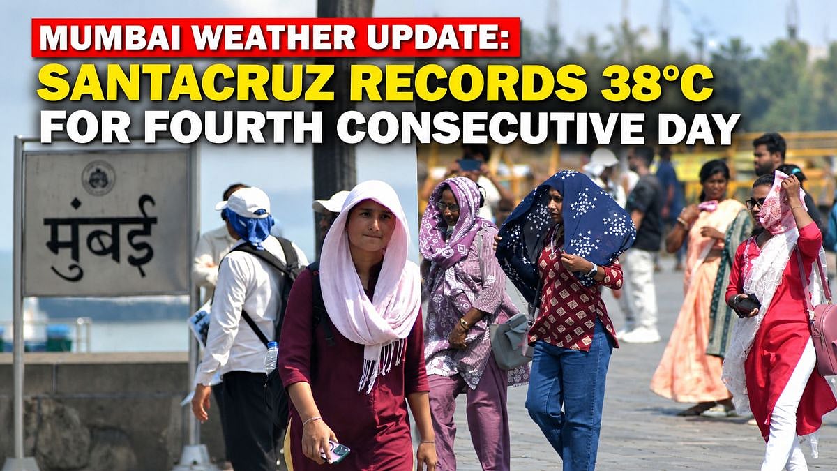 Mumbai Weather Update: Santacruz Records 38°C For Fourth Consecutive Day As IMD Forecasts Continued Heat