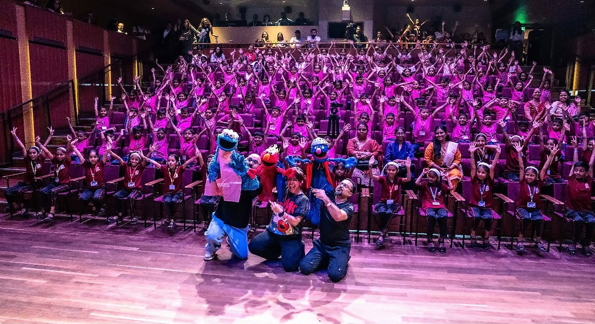 150 Children Learn Healthy Habits Through Sesame Street Characters At Abbott's Interactive Programme