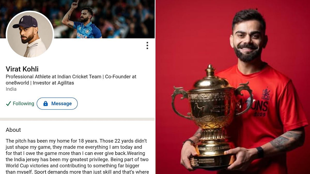 Virat Kohli Joins LinkedIn As Founder & Investor, Shares Vision To Build Global Sports Brands From India