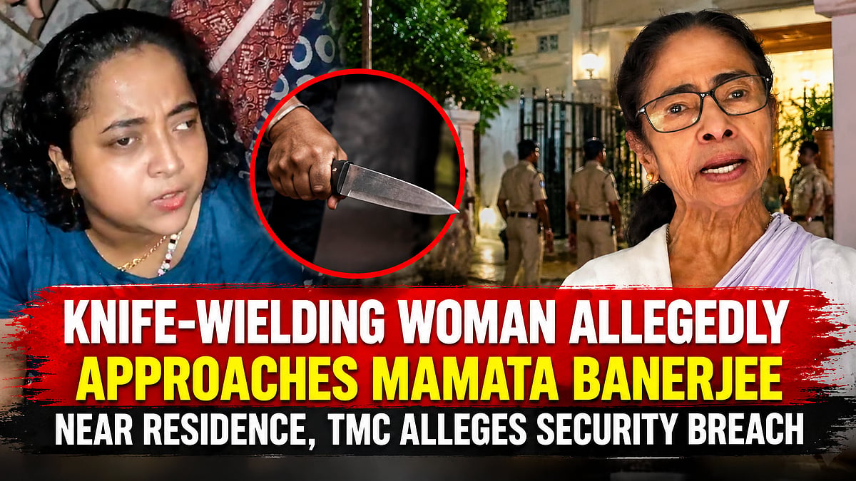 Knife-Wielding Woman Allegedly Approaches Mamata Banerjee Near Residence, TMC Alleges Security Breach