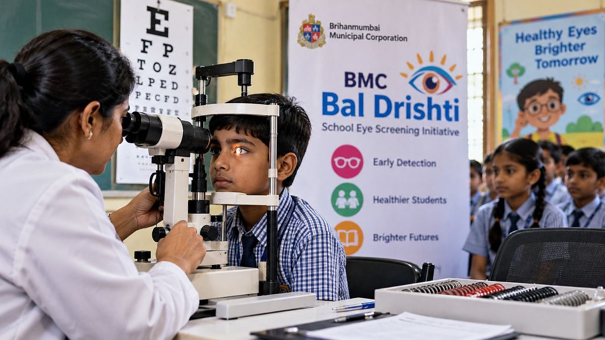 Mumbai: BMC's Bal Drishti Drive Detects Severe Myopia, Cataract Among Schoolchildren; Over 40,000 Screened