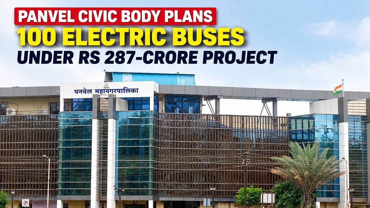 Panvel Municipal Corporation Plans 100 Electric Buses Under ₹287-Crore Public Transport Project
