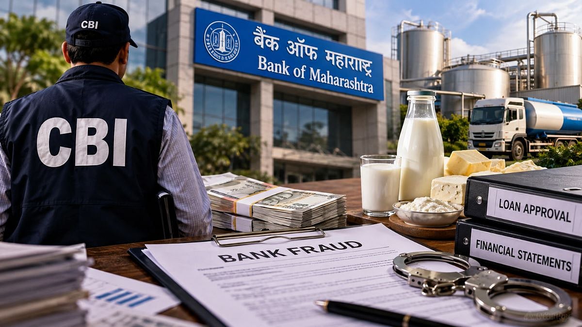 CBI Probes Alleged ₹40-Crore Bank Of Maharashtra Fraud Involving Milk Products Firm