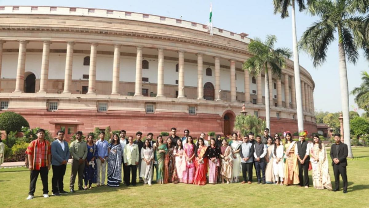 From Mumbai To Samvidhan Sadan: HSNC University Students Represent Maharashtra At ‘Know Your Leader’ Programme In Delhi