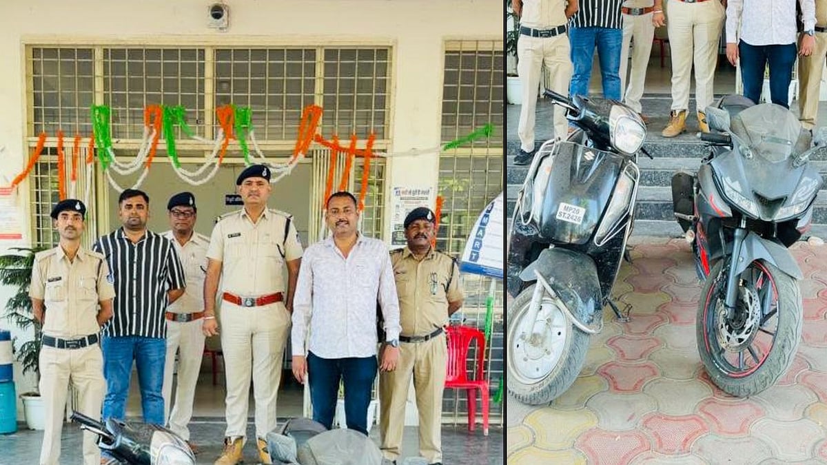 Jabalpur Crime News: Stolen Vehicles Worth ₹3 Lakh Recovered, One Arrested