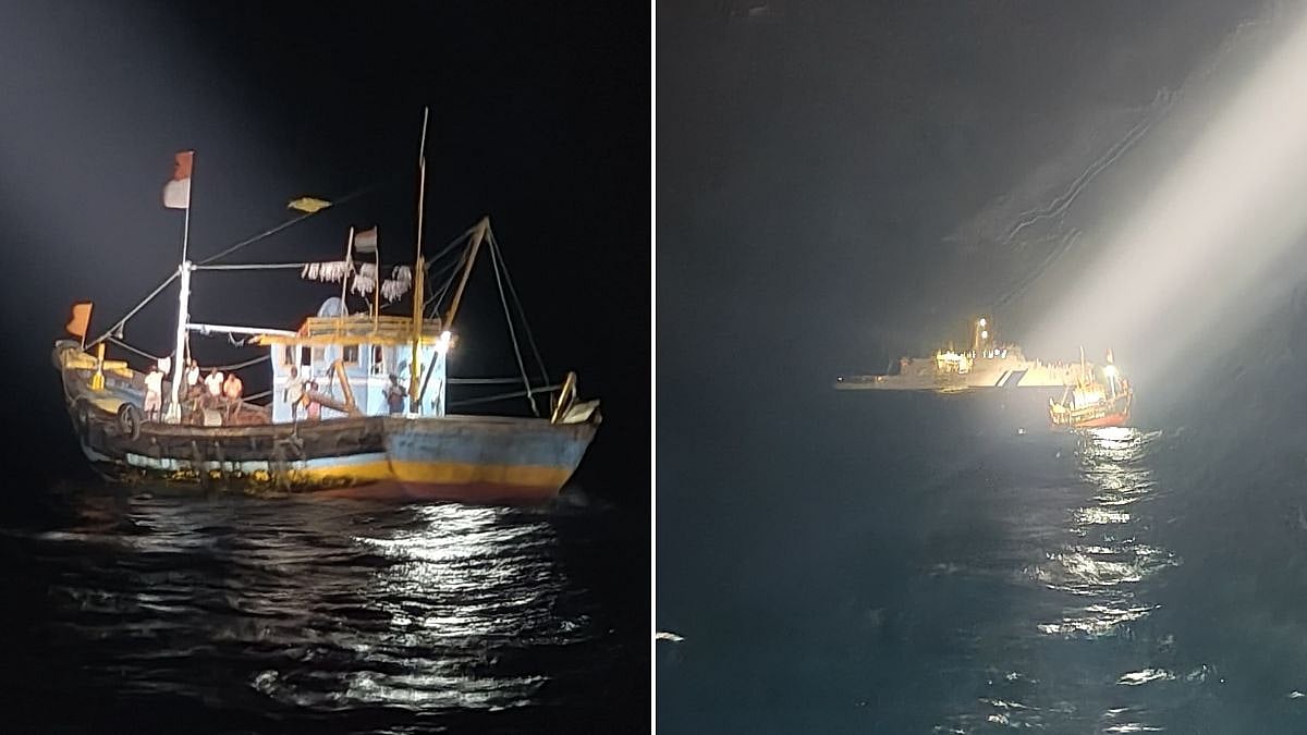 Indian Coast Guard Apprehends Fishing Boat Trying To Evade After Diesel Smuggling Off Mumbai Coast, Crew Discharge 500 Litres To Destroy Evidence