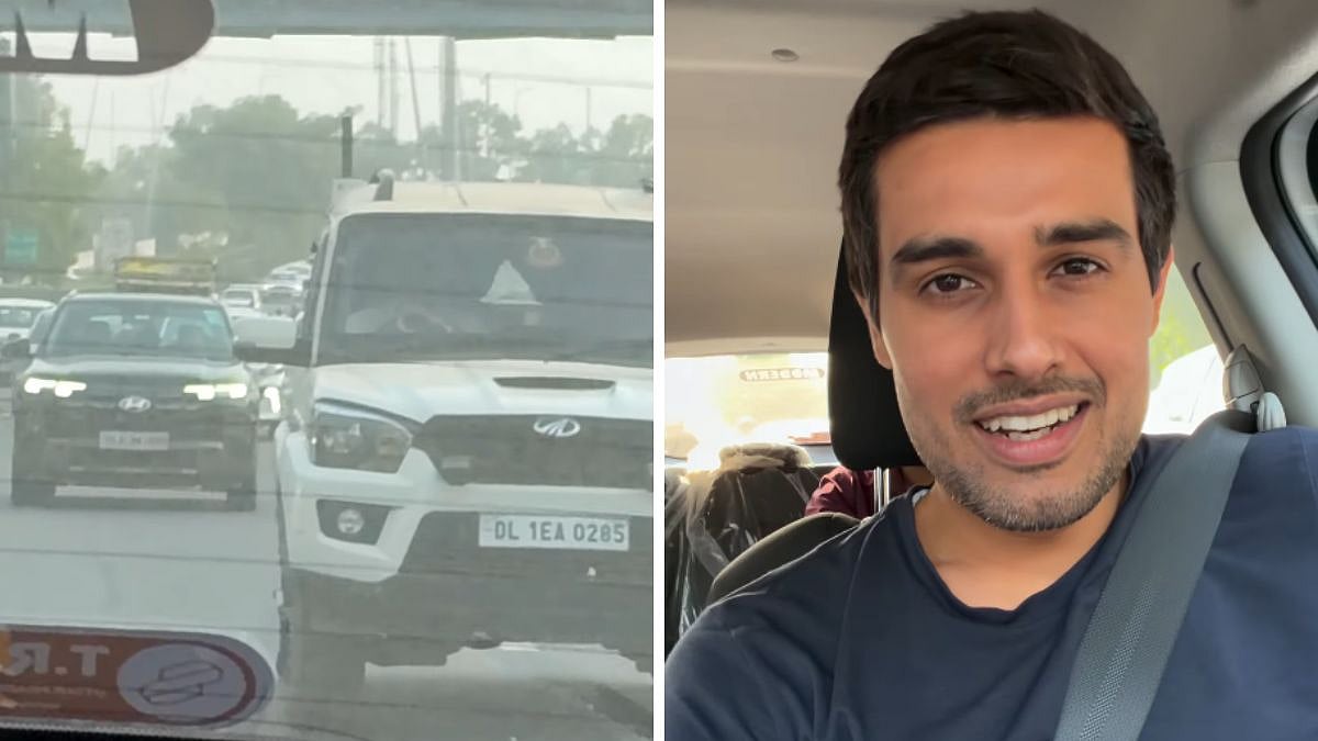 Dhruv Rathee Alleges Delhi Police, IB Personnel Followed Him | Video