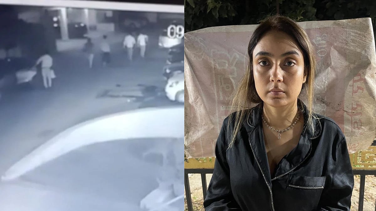 Shiva Sharma Death Case: CCTV Captures Businessman's Final Moments Before Falling From 4th Floor Of Girlfriend’s Flat In Lucknow