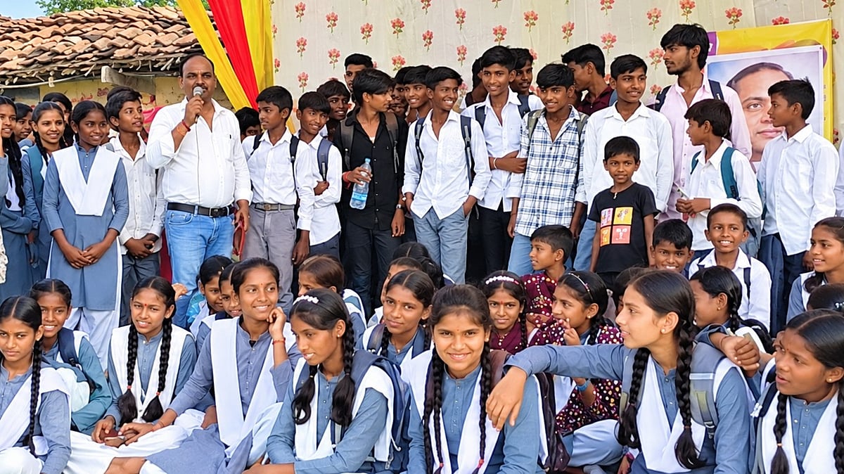 No Road To School Since 1956! 456 Students Protest Despite ₹10 Lakh Sanction In MP's Rewa