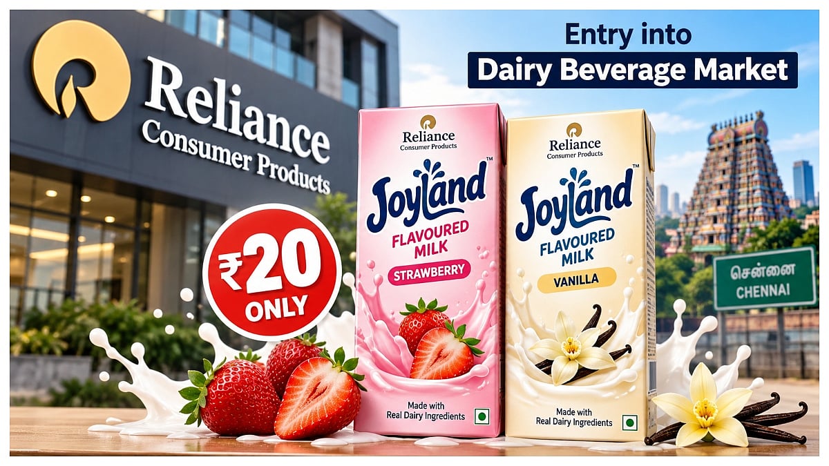 Reliance Consumer Enters Dairy Beverage Market, Launches Joyland Flavoured Milk At Rs 20 In Tamil Nadu