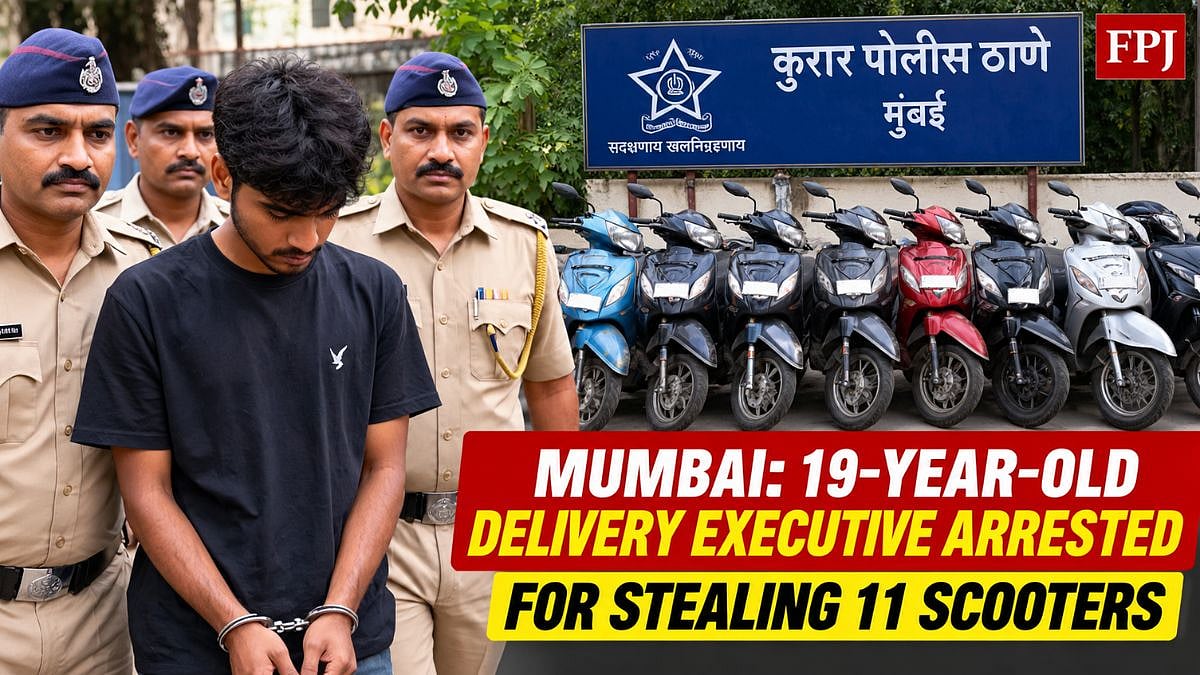 19-Year-Old Delivery Executive Arrested For Allegedly Stealing Scooters In Malad; 11 Two-Wheelers...
