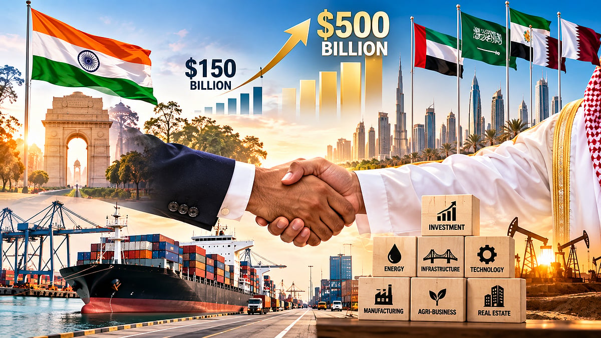 India-Arab Trade May Surge From $150 Billion To $500 Billion As Gulf Investors Explore Indian Markets