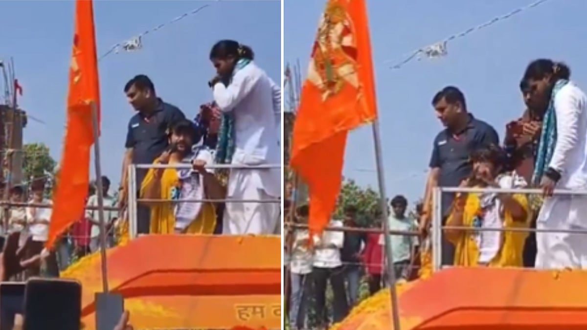 Hindu Ekta Rath Yatra 2.0: 'Durga Aur Kali Banna, Burkhe Wali Nahi Banna...,' Says Bageshwar Dham's Dhirendra Shastri After Sanatan Rally Reaches MP's Sagar