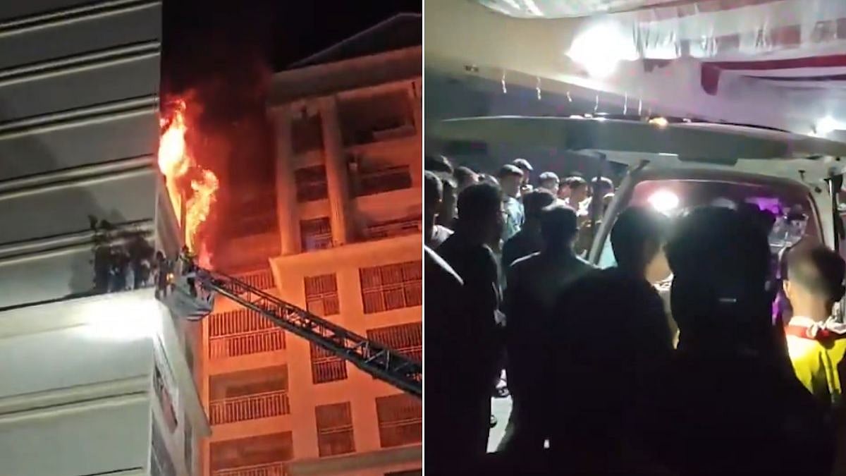Nalasopara Fire Tragedy: 2 Women Killed, 6 Hospitalised After Massive Blaze Engulfs 14-Storey Imperial Heights Building In Palghar | Video