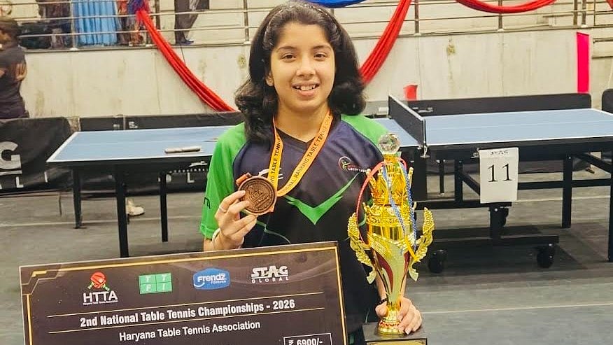 Nashik: Swara Karmarkar Wins Bronze At National Ranking Table Tennis Championship