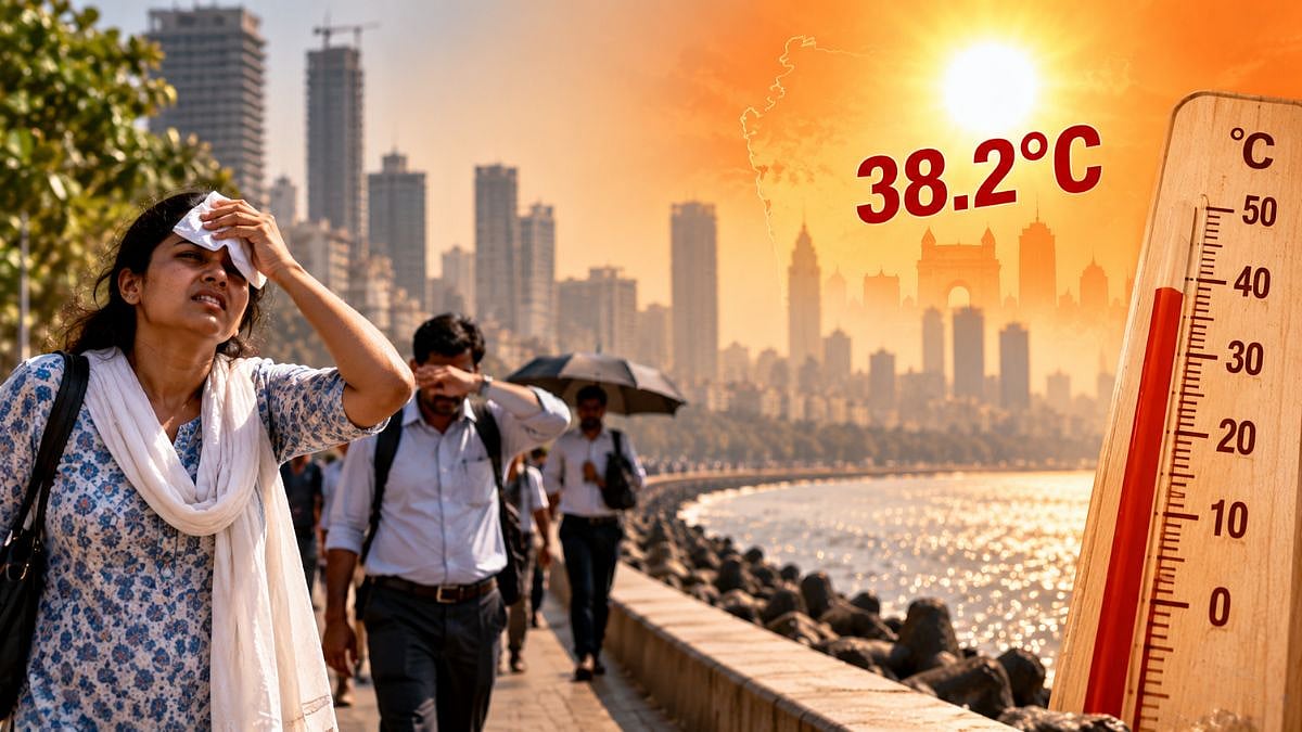 Mumbai Weather Update: Mercury Hits 38.2°C As Urban Heat Island Effect Adds To City’s Heat Woes