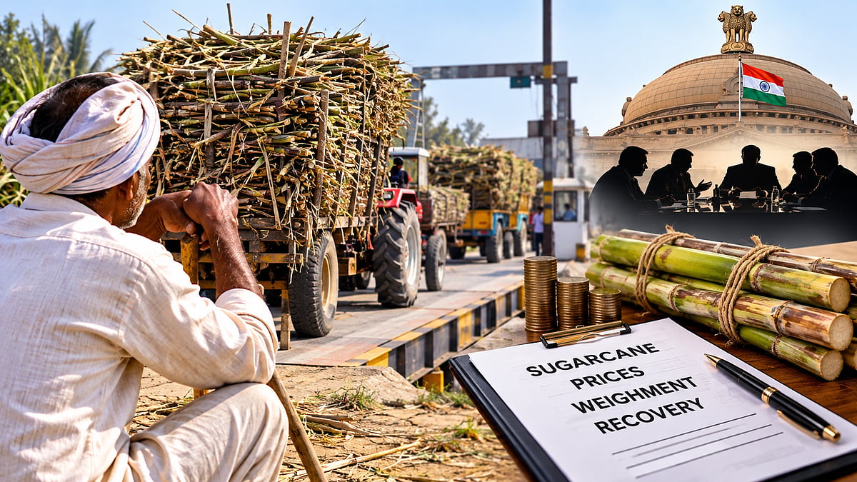 Sugarcane Farmers' Demands Under Review As Centre Forms Panel On Prices, Weighment & Recovery