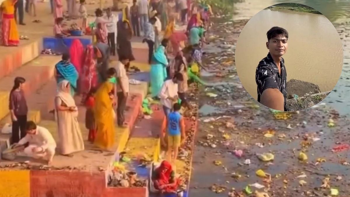 '8 Mahine Ke Mehnat Barbaad': Bittu Tabahi Finds Madhya Pradesh's Ajnar River Littered Again After Eight Months Of Cleaning - VIDEO