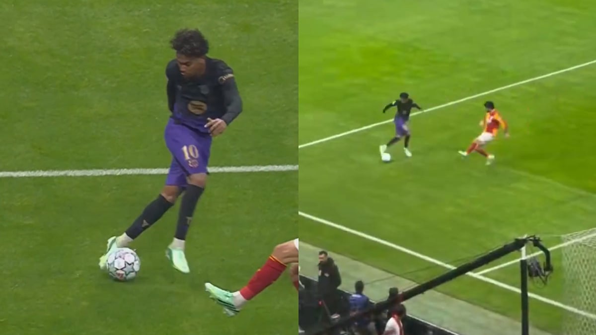 UEFA Champions League: Lamine Yamal Produces Sensational Assist With 'Almost Rabona' Skill As Barcelona Thrash Galatasaray 4-1 | Video