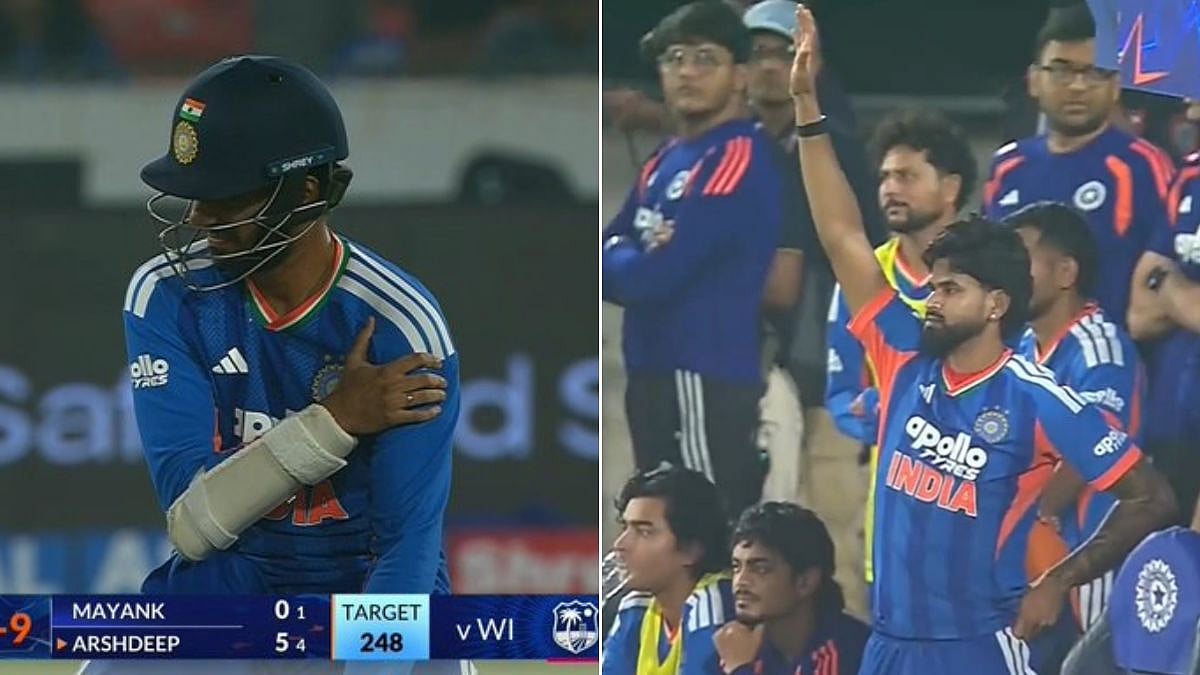 Arshdeep Singh Injury Scare: Shreyas Iyer Asks Pacer to Retire Hurt After Shamar Joseph Bouncer