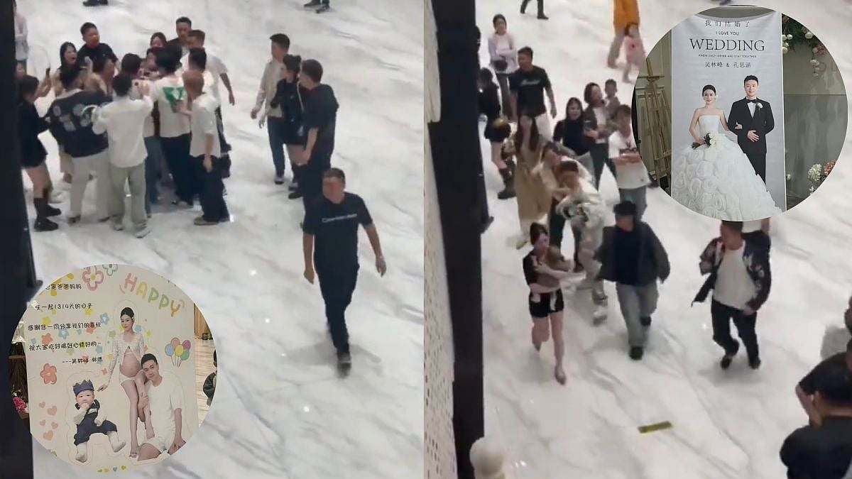 'Even K-Drama Won't Script This': China Man's Wedding With 1 Woman And Baby Bash With Another Collide At Same Venue, On Same Day - VIDEO