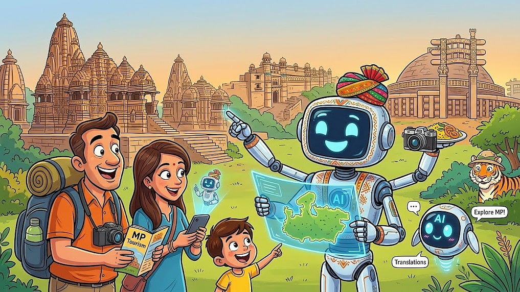 130 Languages, One QR Scan! Madhya Pradesh Tourism To Introduce AI Travel Buddy At Major Tourist Destinations